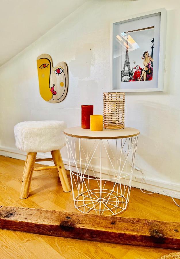 Parc Buttes Chaumont - Studio Mezzanine Paris Apartment Luaran gambar