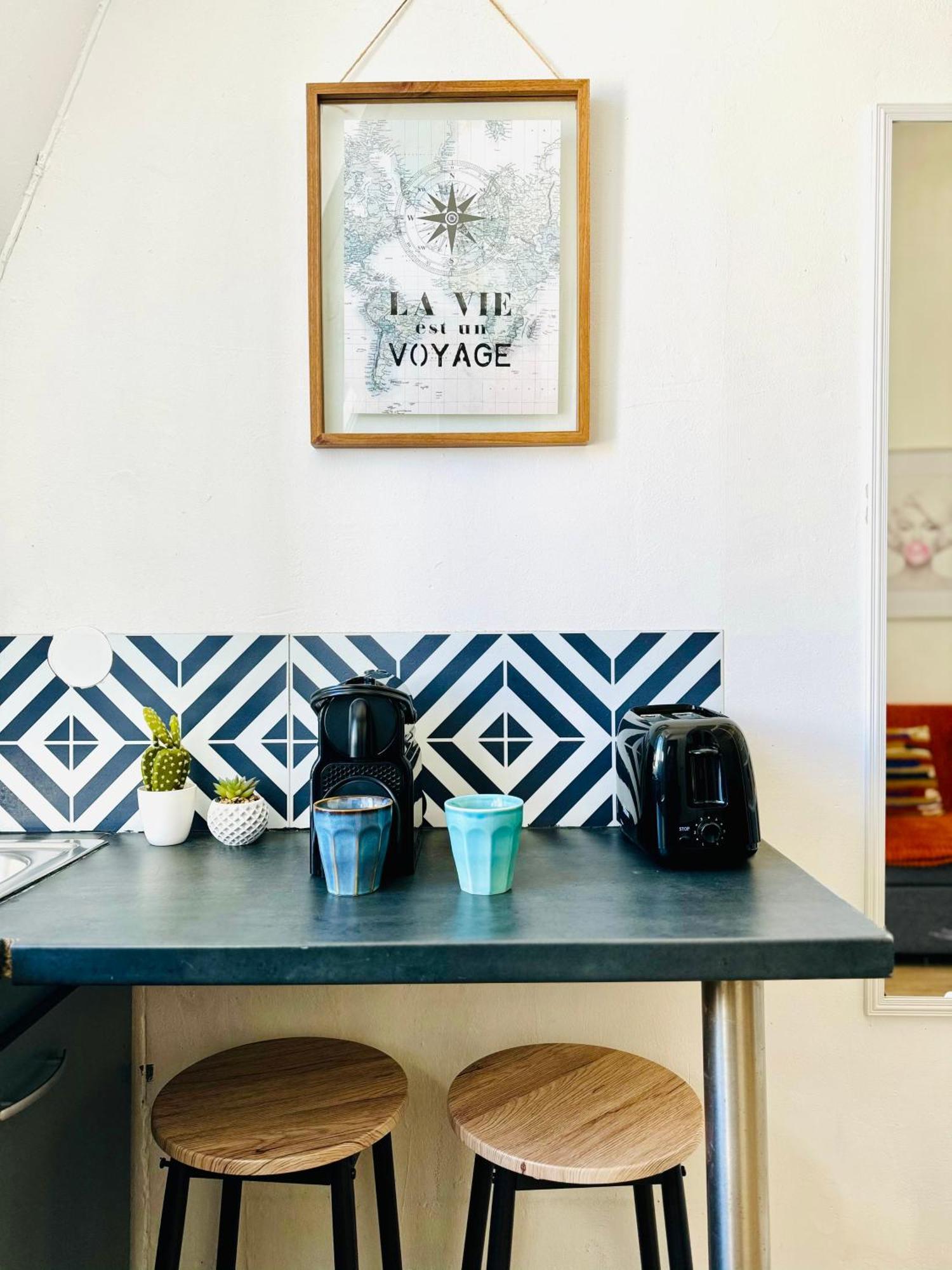 Parc Buttes Chaumont - Studio Mezzanine Paris Apartment Luaran gambar